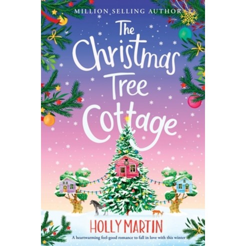 (영문도서) The Christmas Tree Cottage: Large Print edition Paperback, Sunshine, Seaside & Sparkles, English, 9781913616434