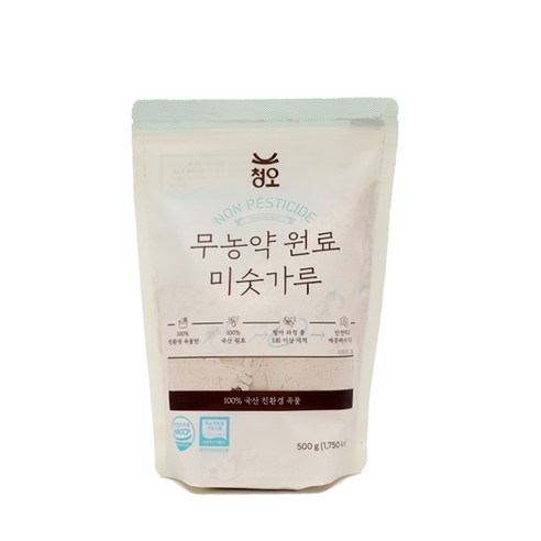 청오 무농약 원료 미숫가루, 500g, 1개