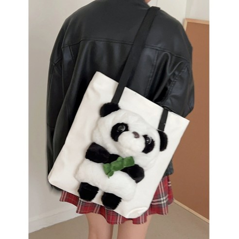 아기판다 숄더백 토트백 바오바오