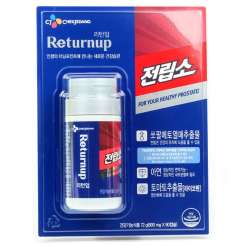 전립소 쏘팔메토 800mg*90개, 90정, 1개