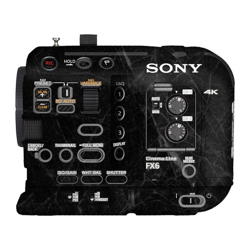 소니 FX6 Sony FX6 카메라 바디 스킨 3M 프로텍터 필름 패션 클래식 랩 스킨 데칼 커버 케이스, 옵션07