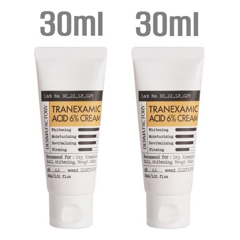 더마팩토리 트라넥삼산 6% 크림, 30ml, 1개
