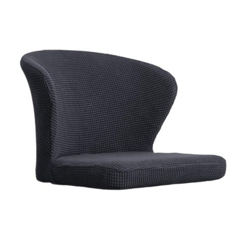 자카드 의자 Slipcover 이동식 홈 Armless 의자 시트 커버, 회색, {"수건소재":"폴리에스터"}