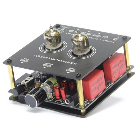 블루투스 튜브 앰프 12V DC 전원 어댑터 35W 전력 출력 TDA7377 칩 미국 플러그, 보여진 바와 같이, 하나
