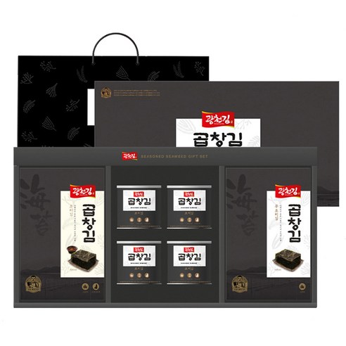 광천김 곱창김 프리미엄 혼합 선물세트, 1개