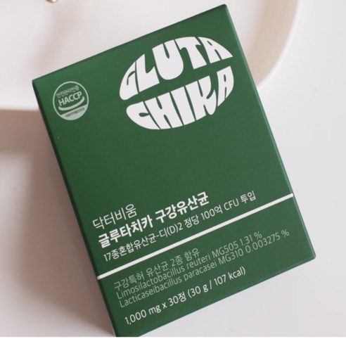 닥터비움 글루타치카 구강유산균 30g, 30정, 1개