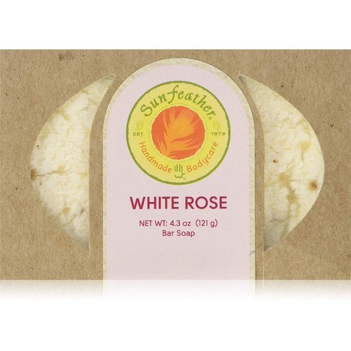 썬페더 바 솝, 121g, White Rose