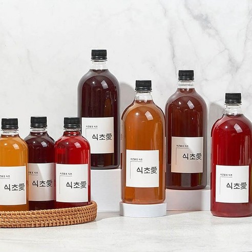 식초애 전통 자연발효 마시는 과일 비니거 1000ml 7종, 석류식초