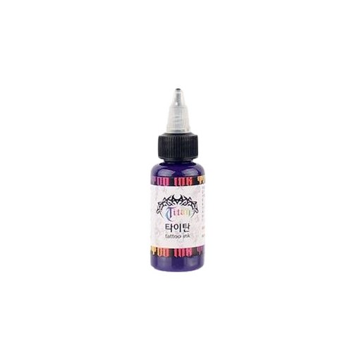 하나뷰티 타투색소 타이탄 문신용 잉크 TITAN TATTOO INK, 1개, 다크퍼플 - 0.5