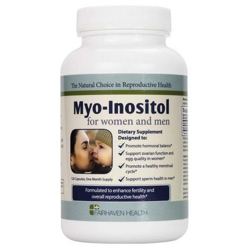 미오 이노시톨 2000mg 120캡슐 (1개월분) Fairhaven Health, 1개