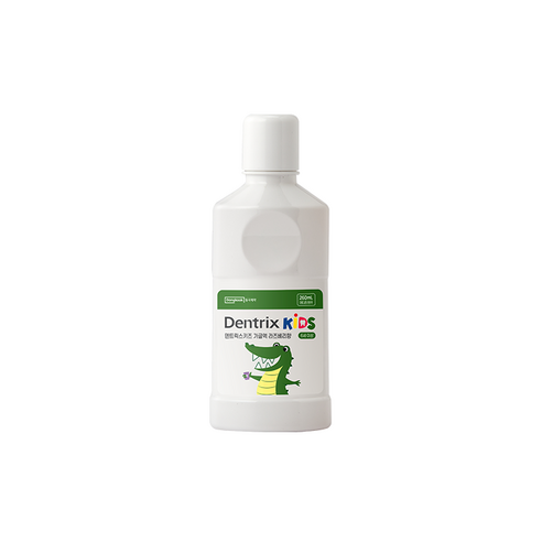 동국제약 덴트릭스키즈 바른치아 충치예방 어린이 가글 260ml, 바른치아 가글(라즈베리향) 1개