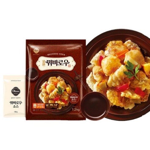 올반 꿔바로우 탕수육 1.2 kg, 1.2kg, 4개