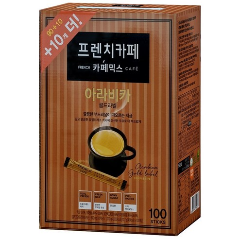 프렌치카페 아라비카 골드라벨 100T(90t+10t) 골드라벨100t(90+10), 2세트
