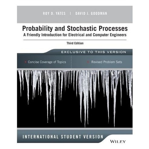 Probability and Stochastic Processes, Probability and Stochastic P.., Yates(저),Wiley.., Wiley