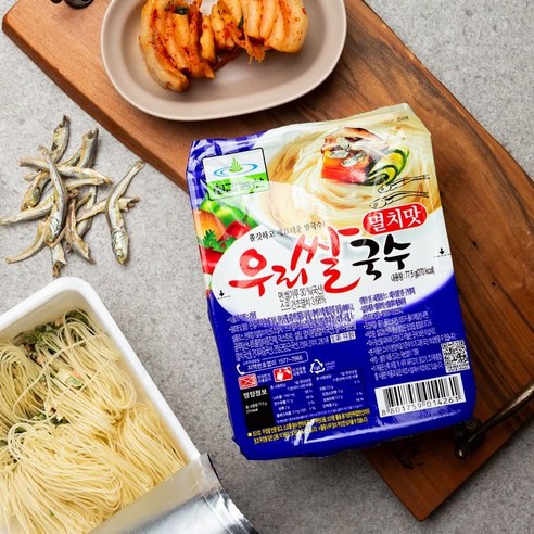 깊은 멸치육수의 풍미와 탱글한 쌀면의 조화, 칠갑농산 우리쌀국수로 건강하고 간편한 한 끼를!