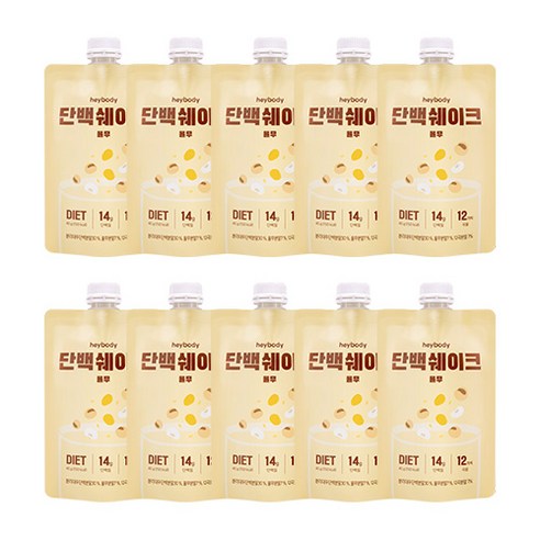 헤이바디 단백쉐이크, 율무, 10개, 40g