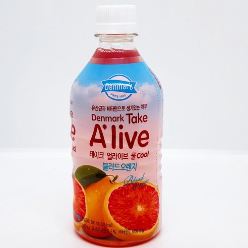 동원 테이크 얼라이브 블러드오렌지, 24개, 500ml