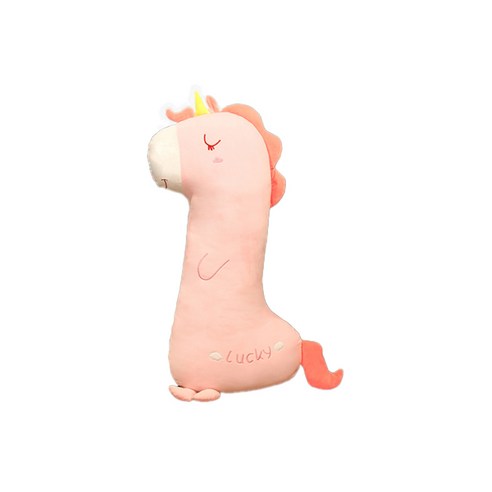 시우리빙 동물 바디필로우, 유니콘 140cm