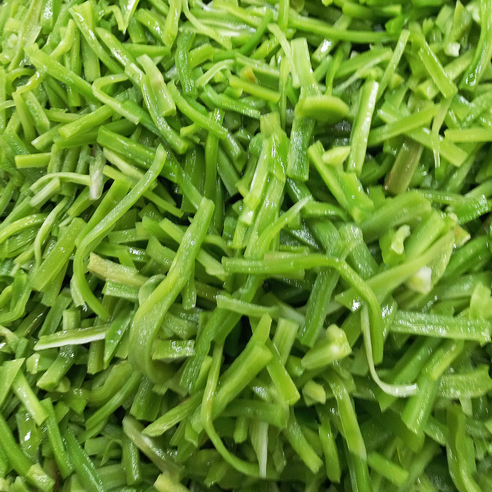 아삭아삭한 궁채나물의 최상의 선택: 위생적이고 편리하며 영양가 풍부