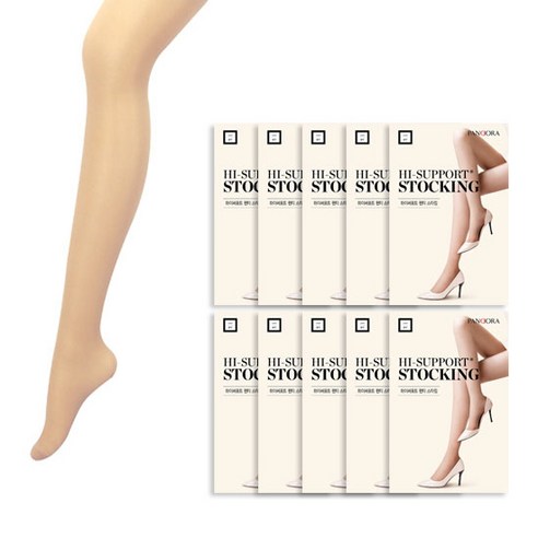 판도라by비비안 하이서포트 고탄력 팬티스타킹10매