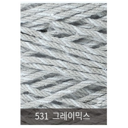[니터스]동방 24합(1000g) 색사, 531 그레이믹스