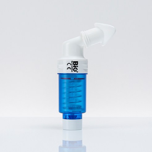 빅브리드 New IMT Middle (Blue) 호흡강화운동 트레이닝 폐활량 흡기근 수영 마라톤 호흡기