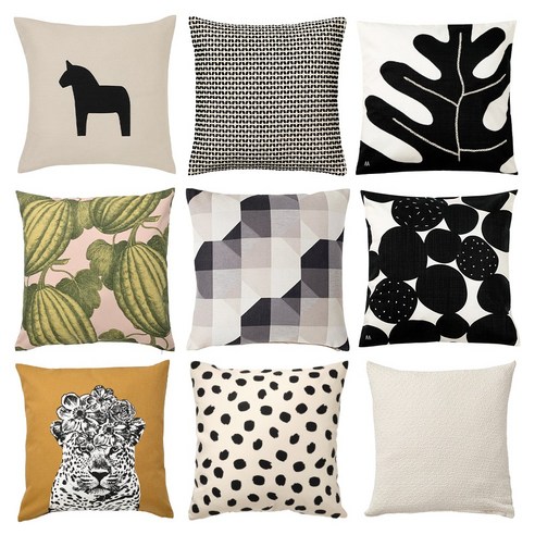 밋밋한 공간에 생기를 불어넣다! 이케아 쿠션 커버로 완성하는 나만의 감성 인테리어 이케아쿠션커버