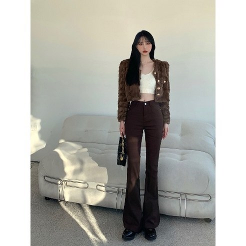 KORELAN 벨벳 코트