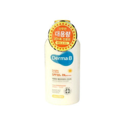 더마비 애브리데이 선블록 200ml(SPF50+), 200ml, 1개 200ml × 1개 섬네일