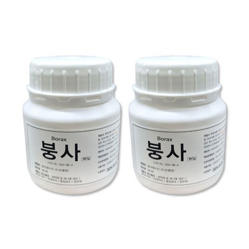 [세븐메디컬] 삼현제약 붕사 과학실험 슬라임 비료 180g, 3개 붕사비료