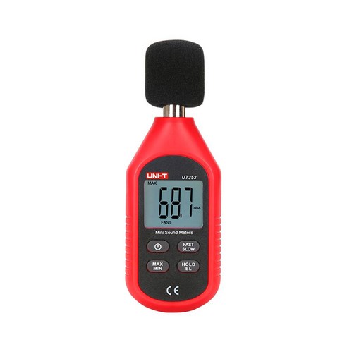 오디오 측정 UT353 미니 디지털 사운드 레벨 미터 30-130dB 계측 소음 데시벨 센서 표시기 테스터, type1
