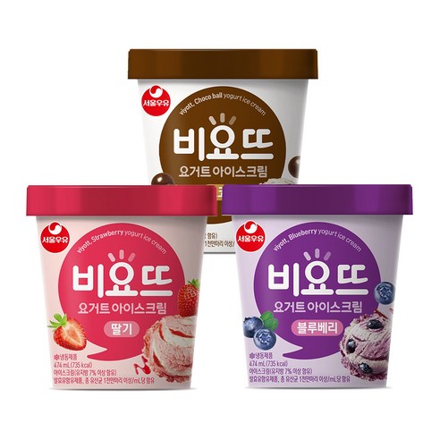 서울우유 비요뜨 요거트 아이스크림, 즐거운 대용량 간식