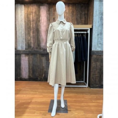 플라스틱아일랜드 셔츠형반오픈밴드형원피스 PP1WO267 2COLOR(3454624) 백화점