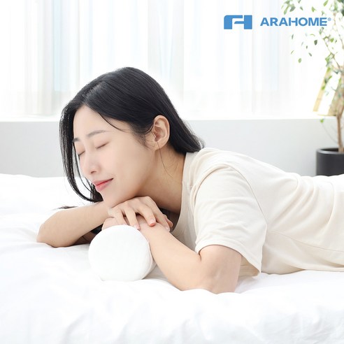 아라홈 말랑말랑 가래떡 경추베개: 쫀득함으로 완성하는 깊고 편안한 잠
