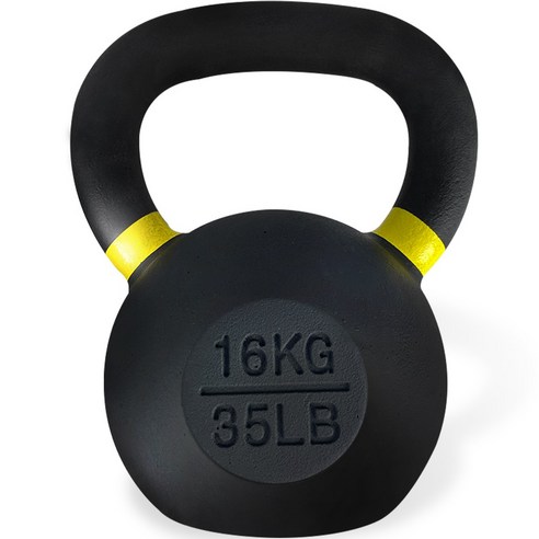 비핏 프리미엄 케틀벨 16kg, 옐로우, 1개