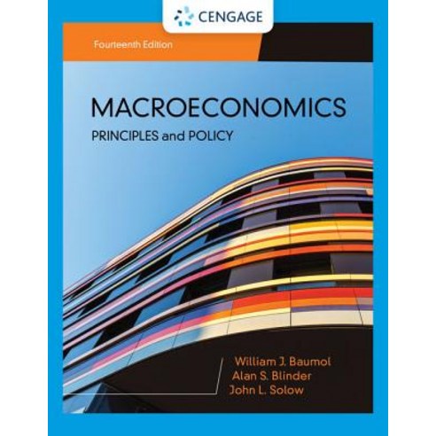 (영문도서) Macroeconomics: Principles & Policy Paperback, Cengage Learning, English, 9781337794985
