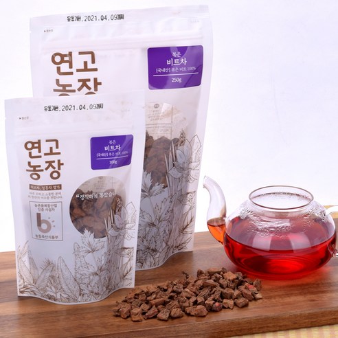 연고농장 국내산 볶은 비트차, 250g, 3개, 1개입