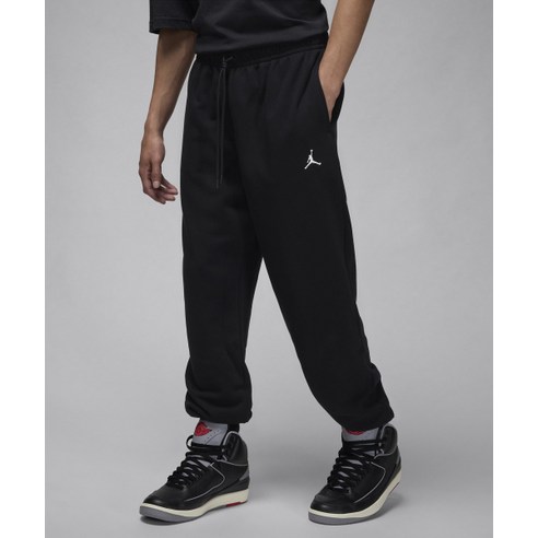 [매장인기상품] NIKE 조던 브루클린 플리스 팬츠 M - 블랙:화이트 / FV7279-010 108536, L