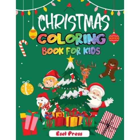 Christmas Activity Book for Kids Ages 4-8 Paperback, Esel Press, English, 9781716391255