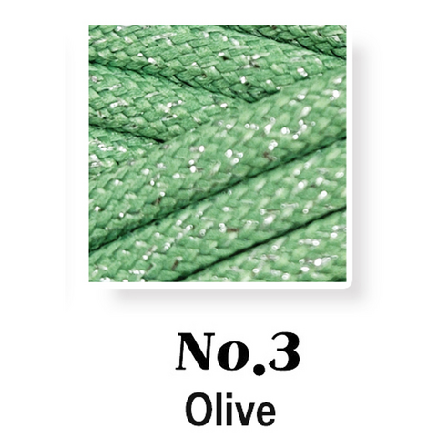5.0mm 100yard 실버 글로시 대용량 촘촘 우동실 청키스트링 소프트 폴리에스터 우동끈 가벼운실 타래발송, 1개, No.3