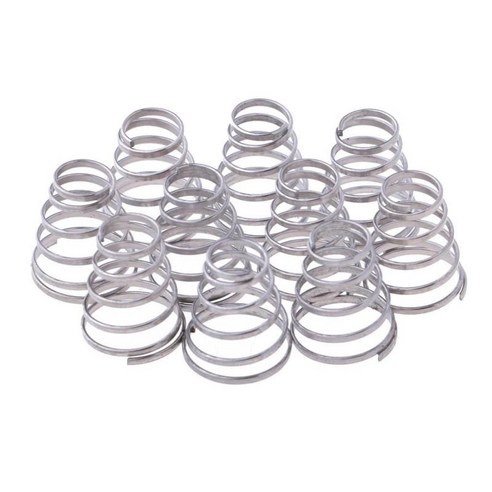 shangren 10pcs 자전거용 교체 스프링, 실버, 304 스테인레스 스틸