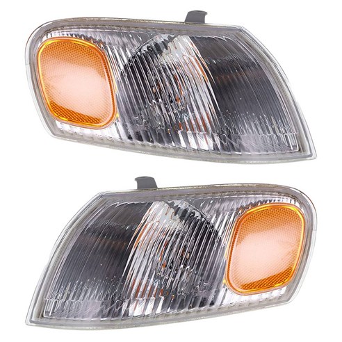 1998 1999 2000 Toyota Corolla 81510-02040에 대한 자동차 공원 신호 코너 마커 라이트 램프 교체, 보여진 바와 같이, 하나