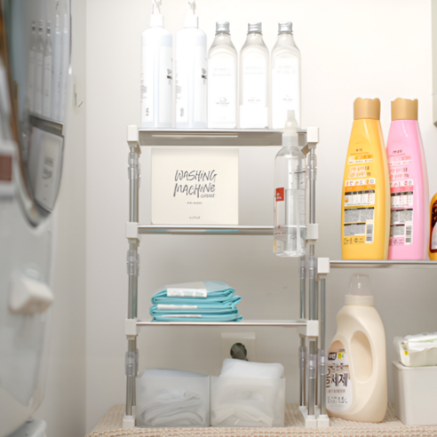 좁은 주방, 수납 고민 끝! 포티니 만능 선반 3단 세트 솔직 후기 포티니만능선반