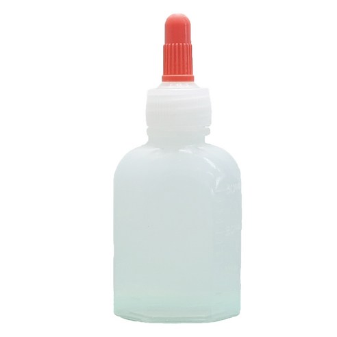 일회용 PE 긴뚜껑 약병 30ml, 100개