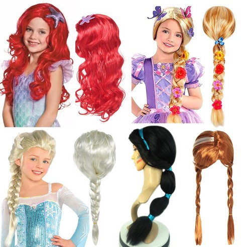 인어공주 가발로 아이에게 잊지 못할 마법같은 순간을 선물하세요!