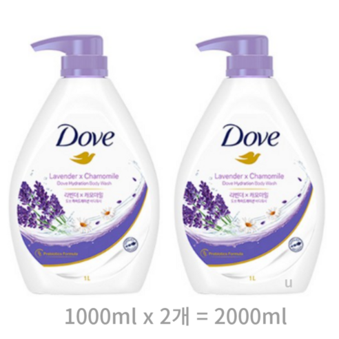 도브 라벤더 하이드레이션 바디워시 라벤더향, 2L, 1개 도브바디워시 Best Top5 도브 라벤더 하이드레이션 바디워시 라벤더향, 2L, 1개 도브바디워시 Best Top5