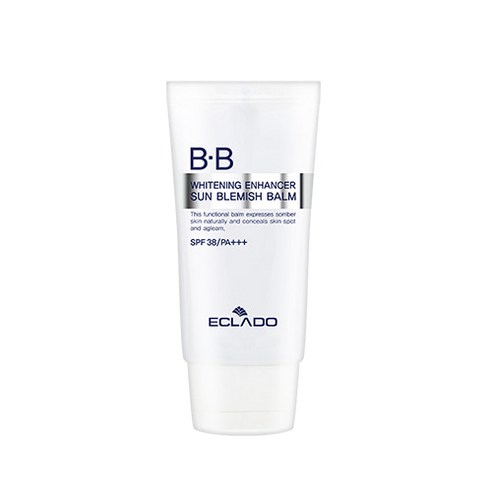 에끌라두 화이트닝 인핸서 선 블래미쉬 밤 비비크림 SPF38 PA+++ 50g, SPF38 PA+++ 50g ( 비비크림 ), 1개 안양cc