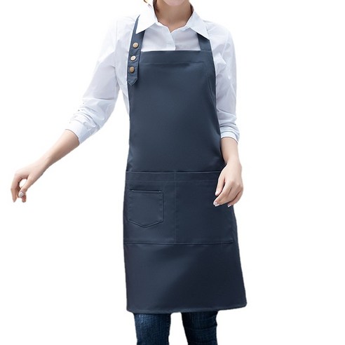 ANKRIC 주방 우유 차 베이커 홈 캔버스 광고 튀는 작업 주방 레스토랑 Lele 앞치마 원피스앞치마, V 더 세일즈