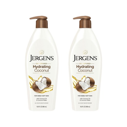 저겐스 하이드레이팅 코코넛 모이스처라이저, 2개, 496ml