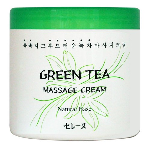 세레느 녹차 마사지 크림 450ml, 1개